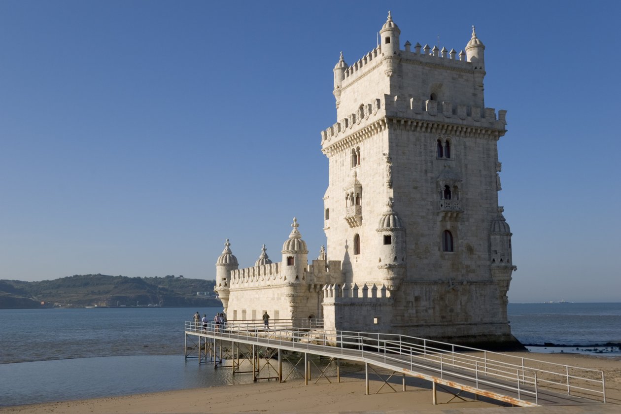 Torre de Belem, zbudowana ok. 1514 r. (patrz także 237479, 237481 i 237483) autorstwa Francisco de Arruda