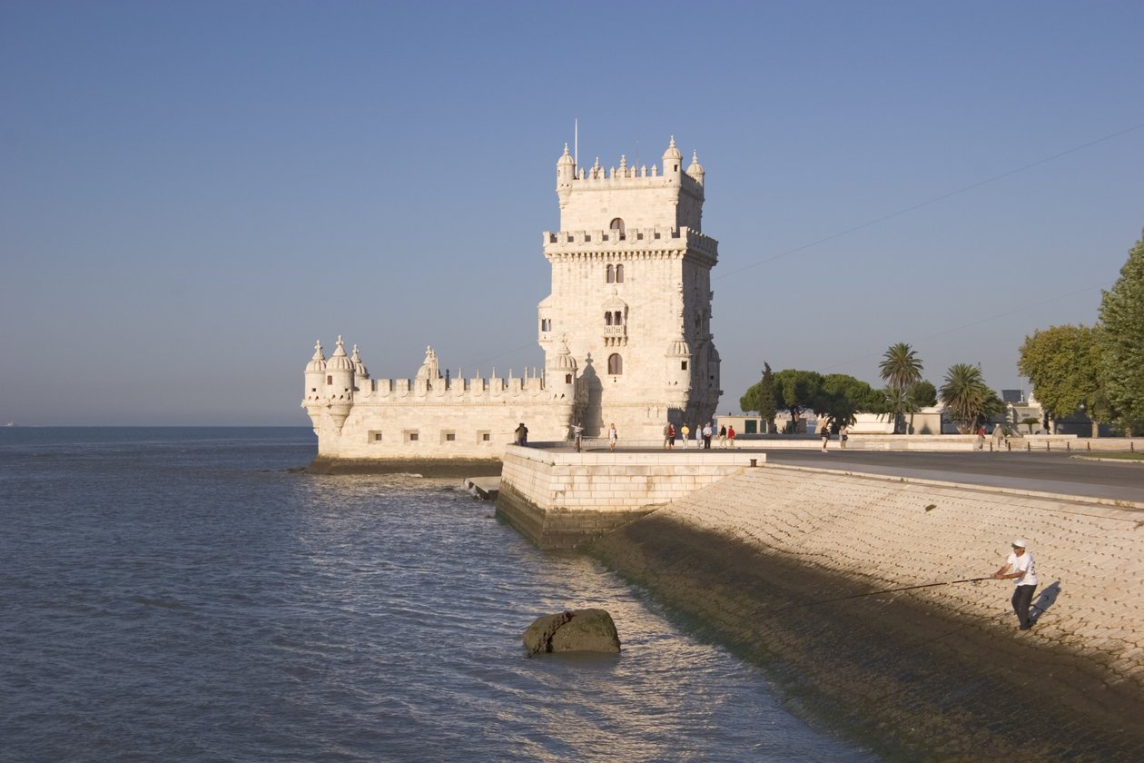 Torre de Belem, zbudowana ok. 1514 r. (patrz także 237480, 237481 i 237483) autorstwa Francisco de Arruda