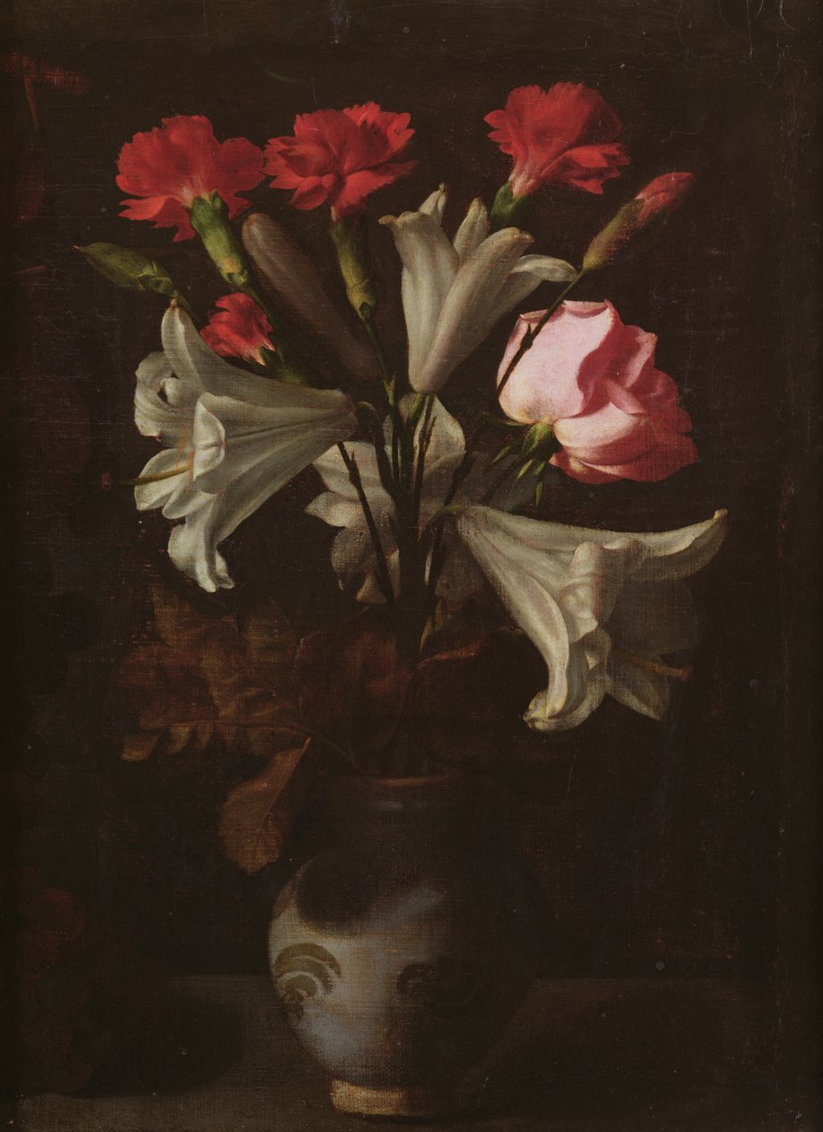 Kwiaty autorstwa Francisco de Zurbaran