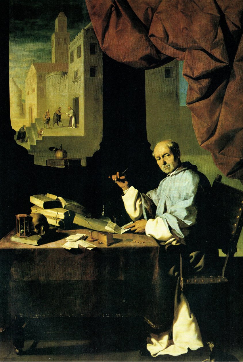 Fray Gonzalo de Illescas, biskup Kordoby autorstwa Francisco de Zurbaran