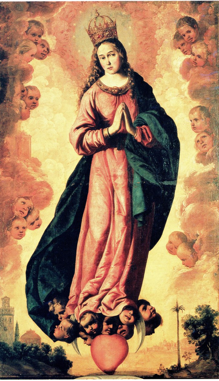Niepokalane Poczęcie autorstwa Francisco de Zurbaran