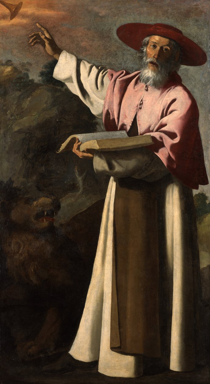 Święty Hieronim, ok. 1640-45 autorstwa Francisco de Zurbaran
