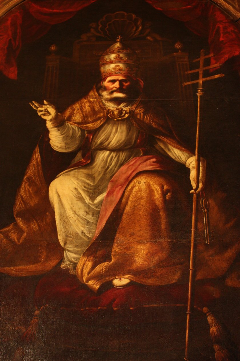 Święty Piotr Papież autorstwa Francisco de Zurbaran