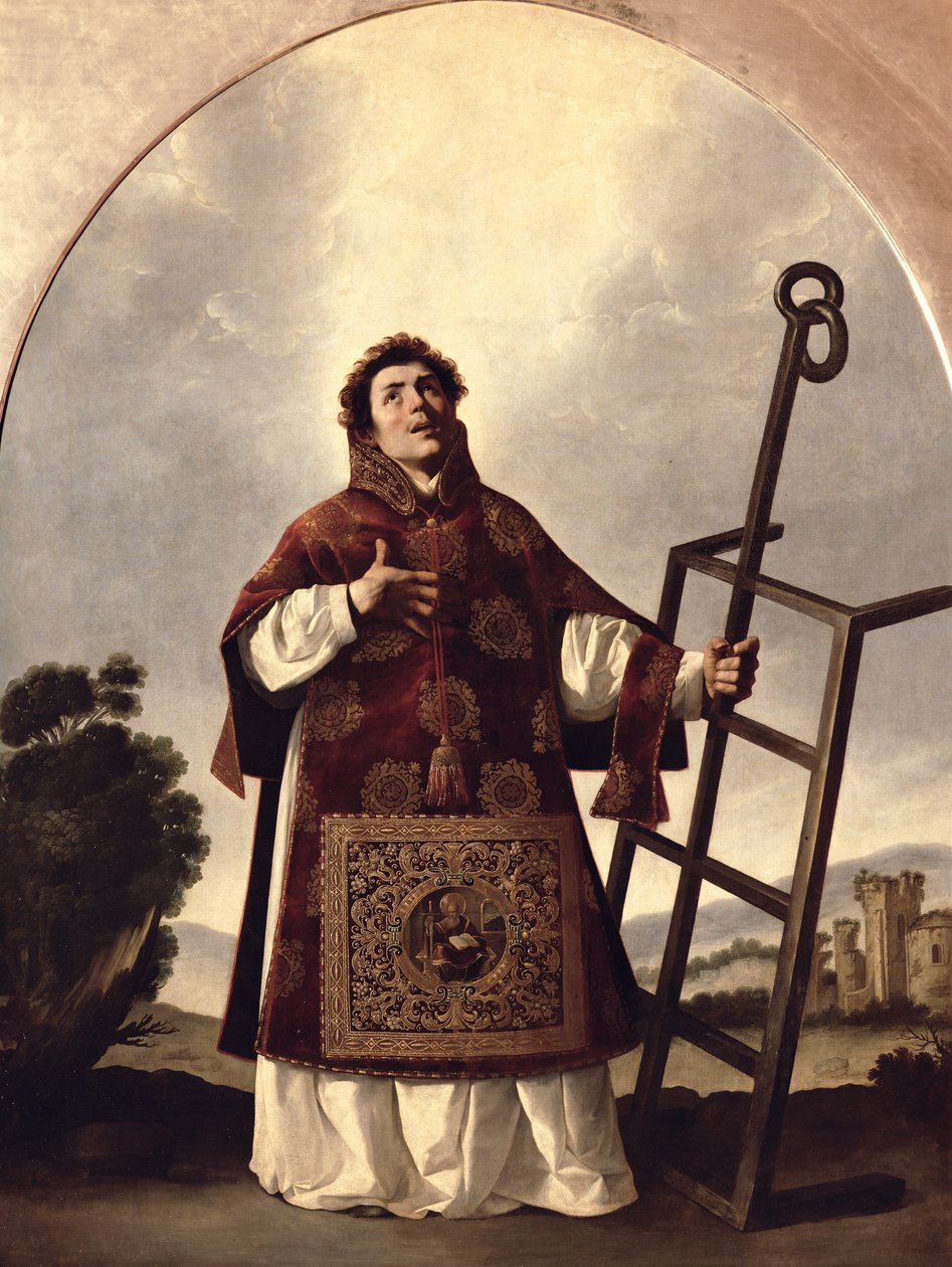 Św. Wawrzyńca autorstwa Francisco de Zurbaran