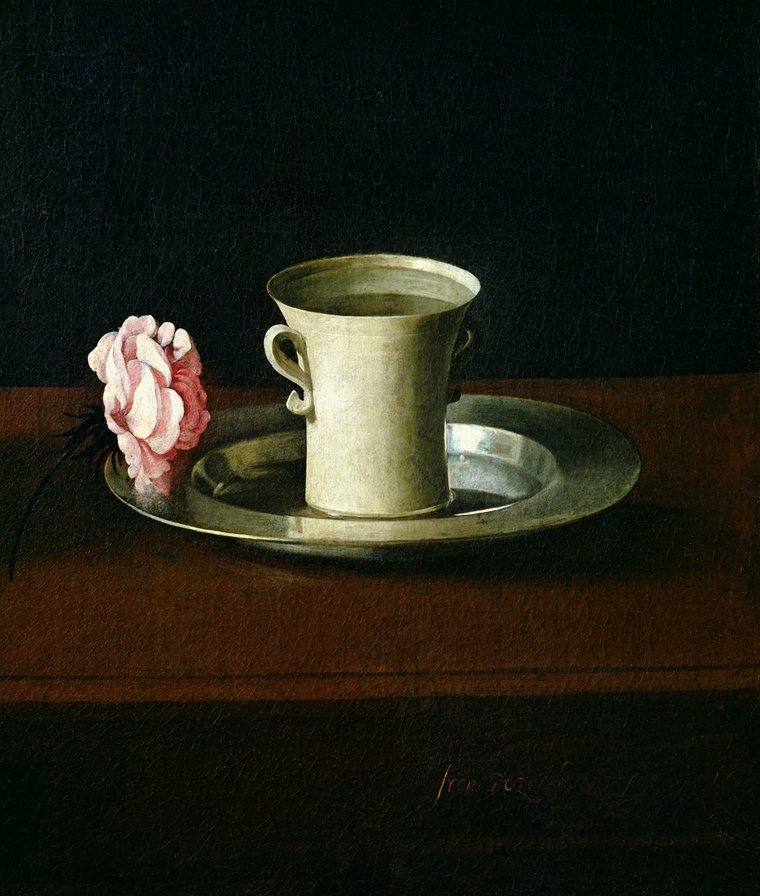 Martwa natura, olej na płótnie, detal z 209896 autorstwa Francisco de Zurbaran