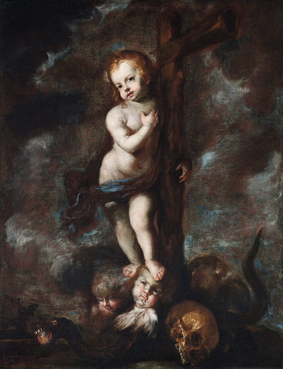 Francisco Camilo - Dzieciątko Jezus jako zwycięzca nad grzechem i śmiercią - ok. 1640-60 autorstwa Francisco Camilo