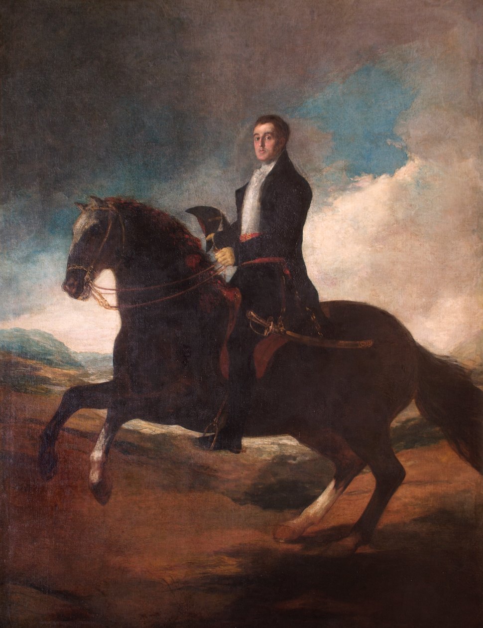 Portret konny księcia Wellington, 1812. autorstwa Francisco de Goya