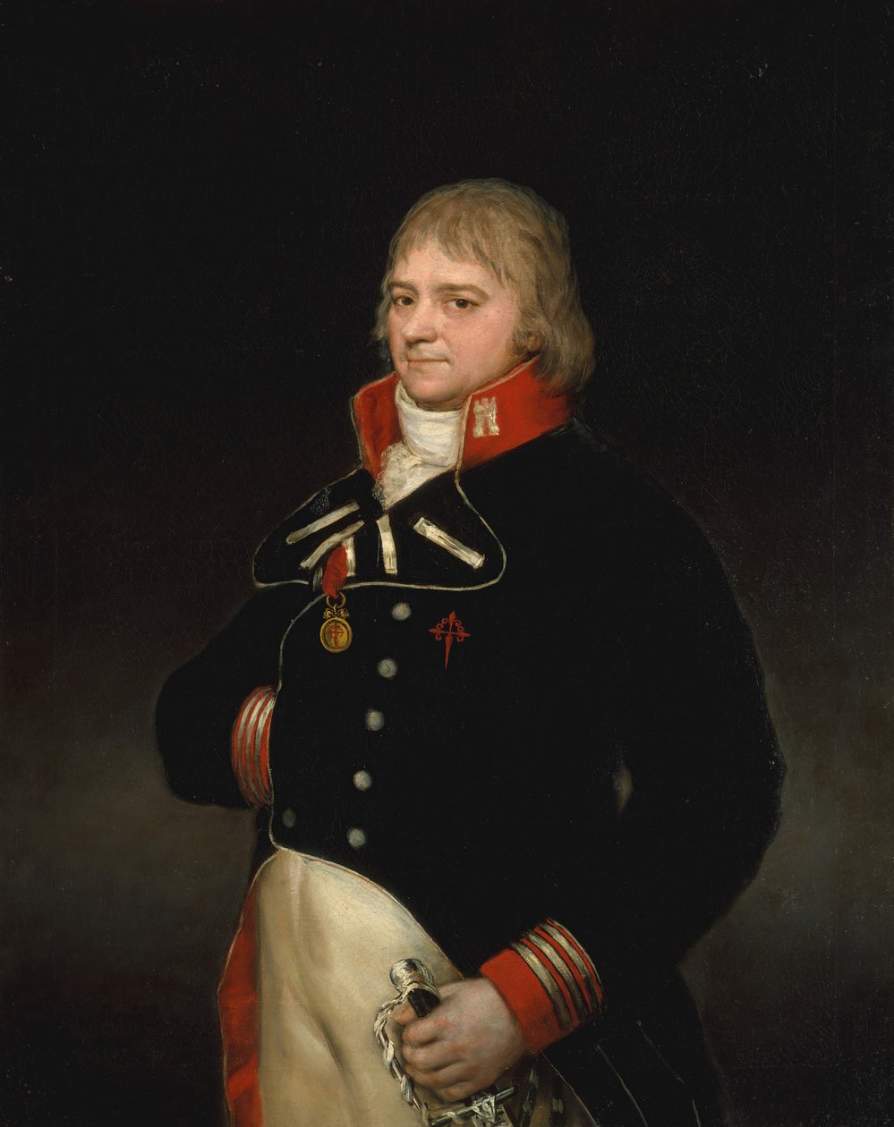Ignacio Garcini y Queralt 1752-1825, brygadier inżynierów, 1804. autorstwa Francisco de Goya