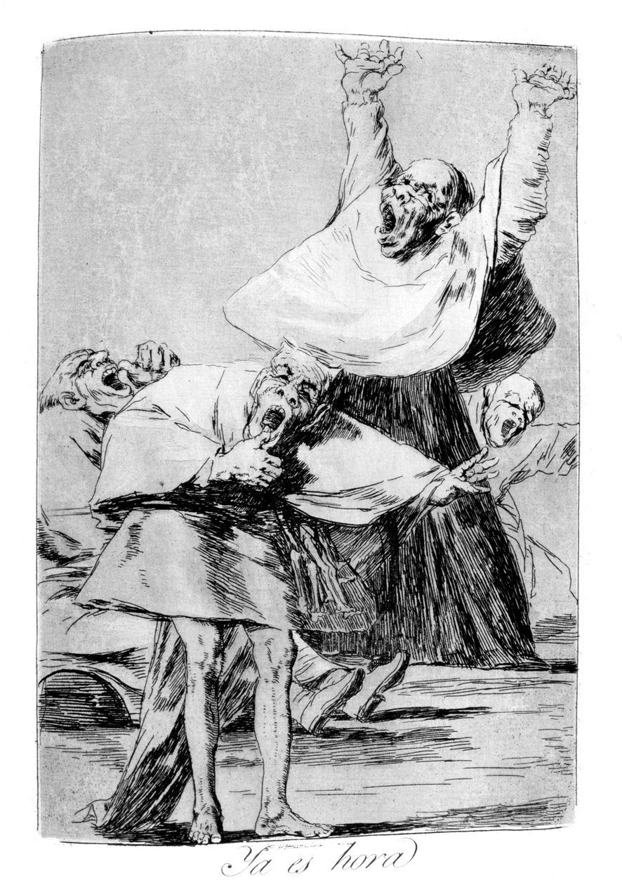 Nadszedł czas, 1799 autorstwa Francisco de Goya