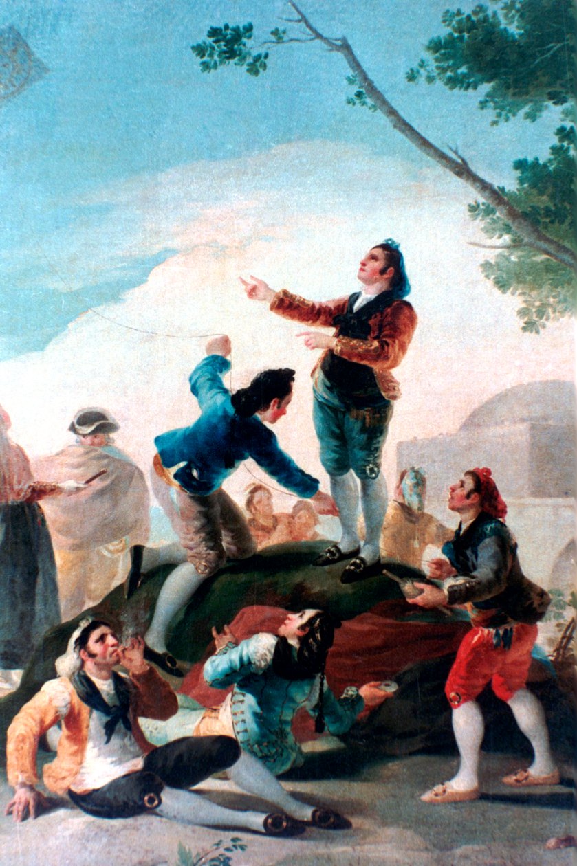 Latawiec, Latawiec, 1778 autorstwa Francisco de Goya
