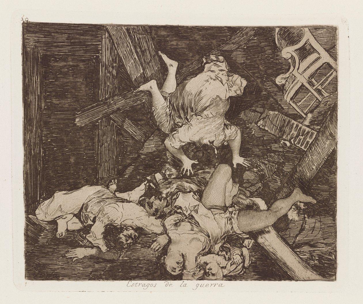 Katastrofy wojny autorstwa Francisco de Goya