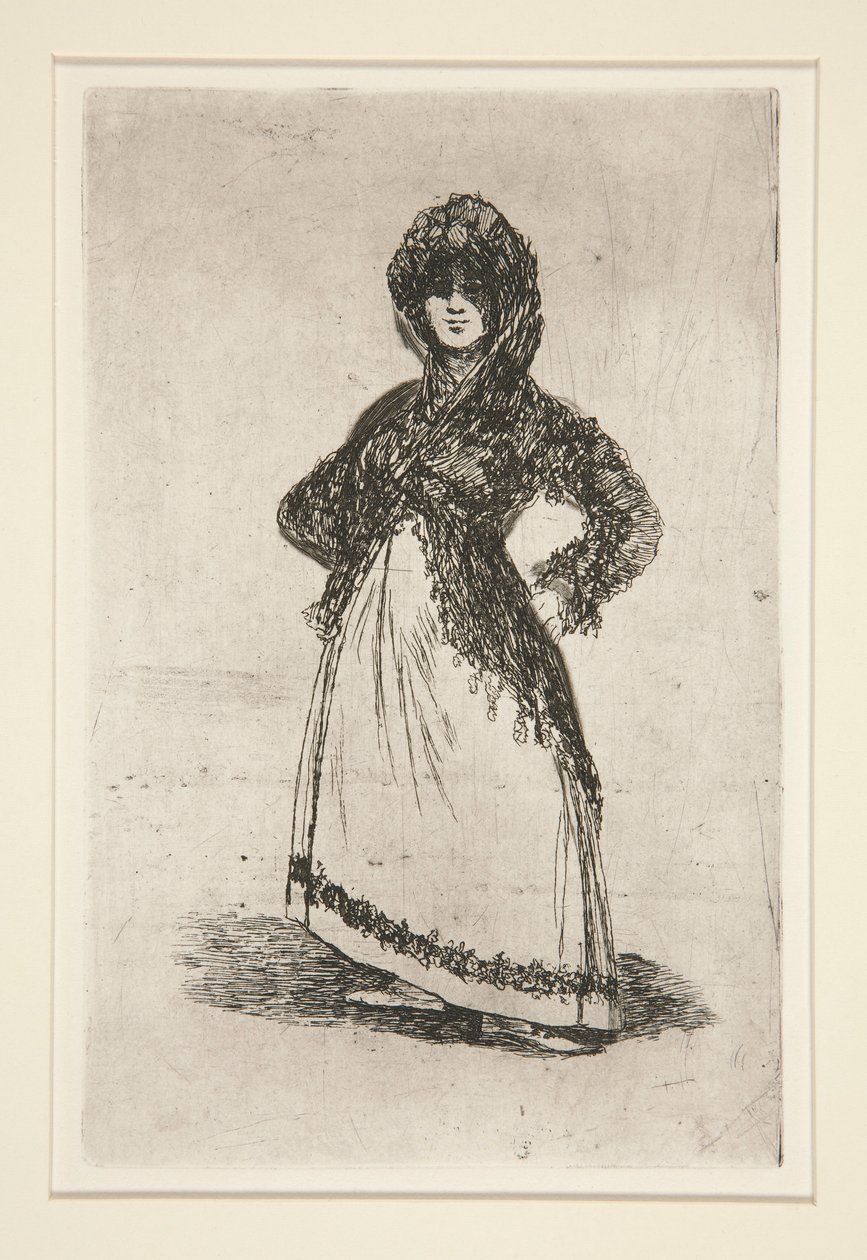 Maja [z jasnym tłem] autorstwa Francisco de Goya