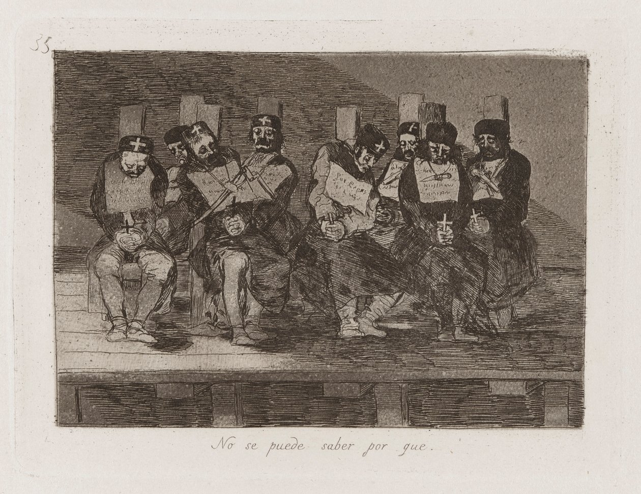 Nie mogę wiedzieć dlaczego [sic] (One Can autorstwa Francisco de Goya
