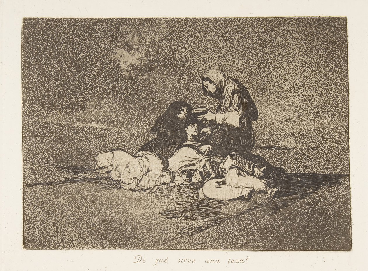 Tablica 59 z The Disasters of War Los Desastres de la Guerra: Wh..., 1811-12 opublikowana w 1863 r. autorstwa Francisco de Goya