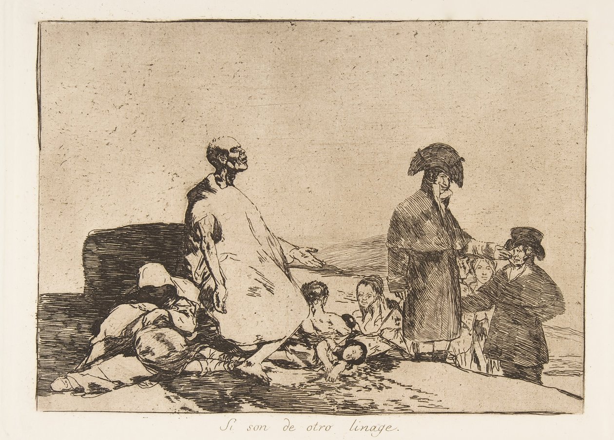 Tablica 61 z The Disasters of War Los Desastres de la Guerra: Pe..., 1811-12 opublikowana w 1863 r. autorstwa Francisco de Goya