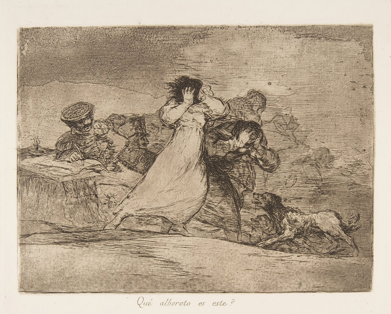 Tablica 65 z The Disasters of War Los Desastres de la Guerra..., po 1814-15 opublikowany 1863. autorstwa Francisco de Goya