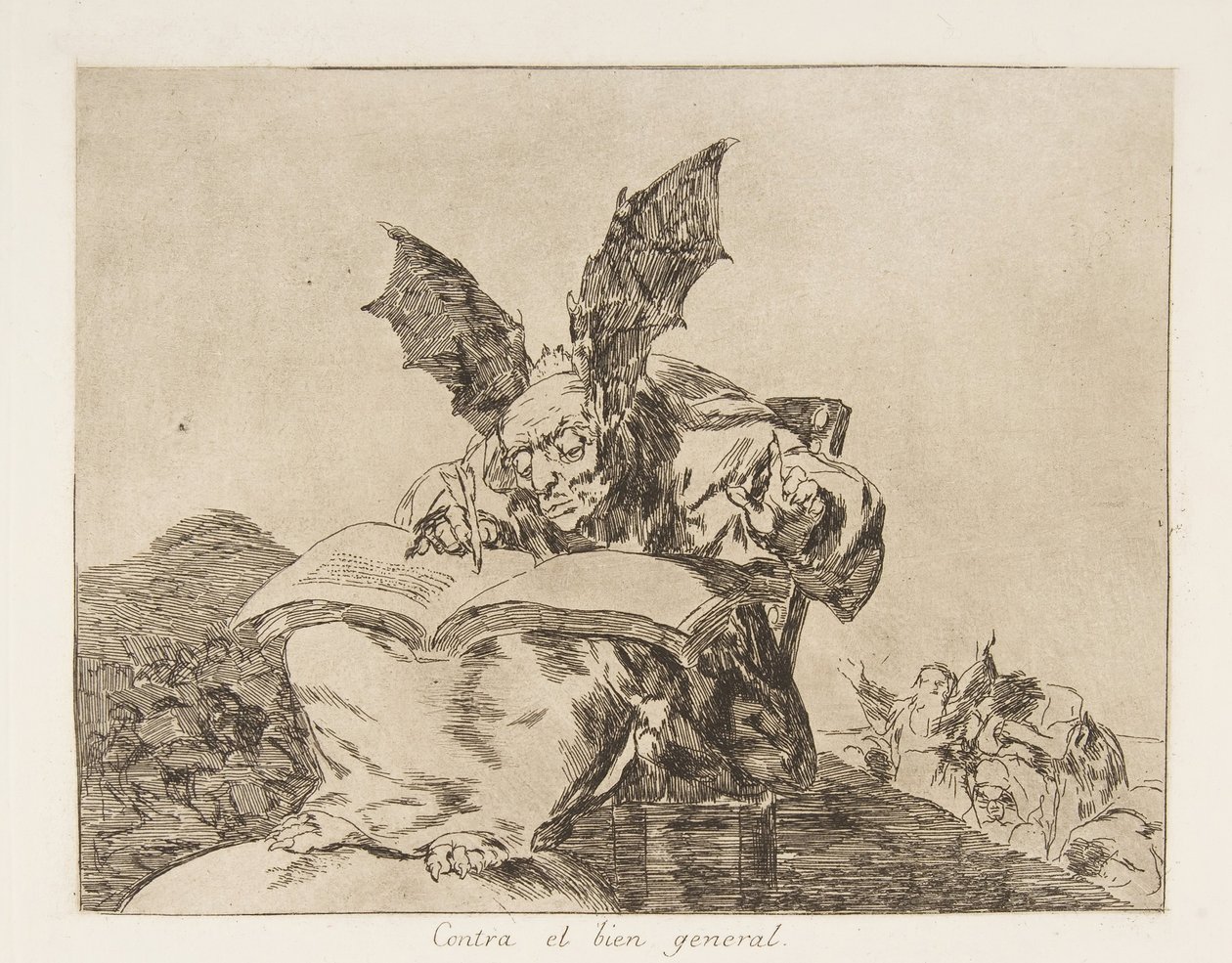 Tablica 71 z Katastrofy wojny Los Desastres de la Guerra..., po 1814-15 wydana w 1863 r. autorstwa Francisco de Goya