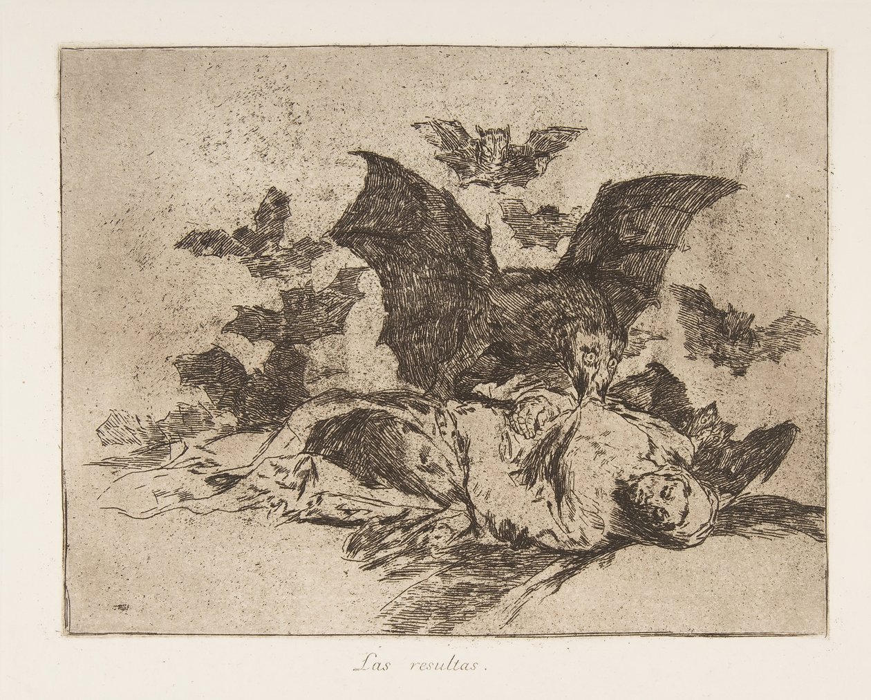 Tablica 72 z Katastrofy wojny Los Desastres de la Guerra..., po 1814-15 wydana w 1863 r. autorstwa Francisco de Goya