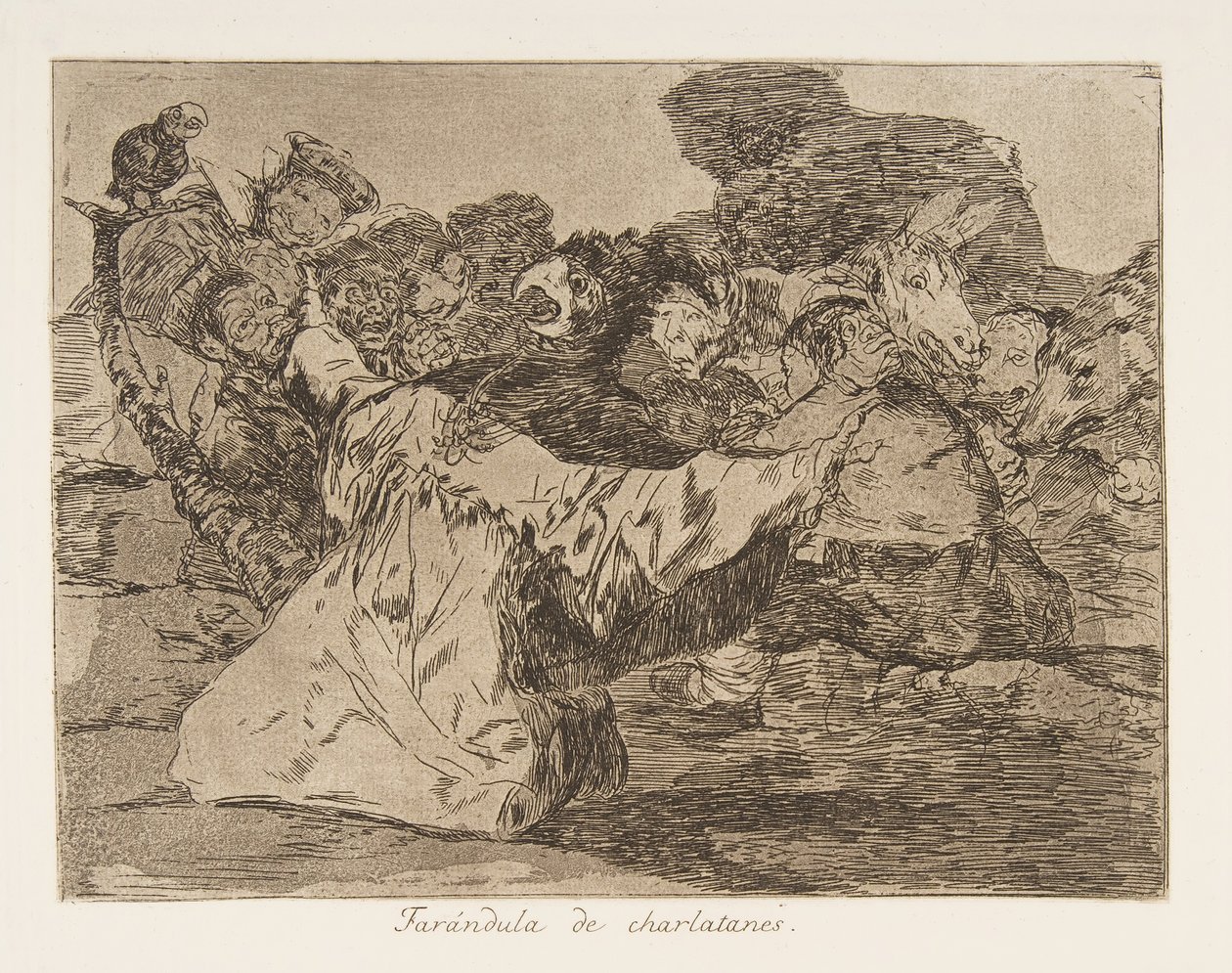 Tablica 75 z The Disasters of War Los Desastres de la Guerra..., po 1814-15 wydana 1863. autorstwa Francisco de Goya