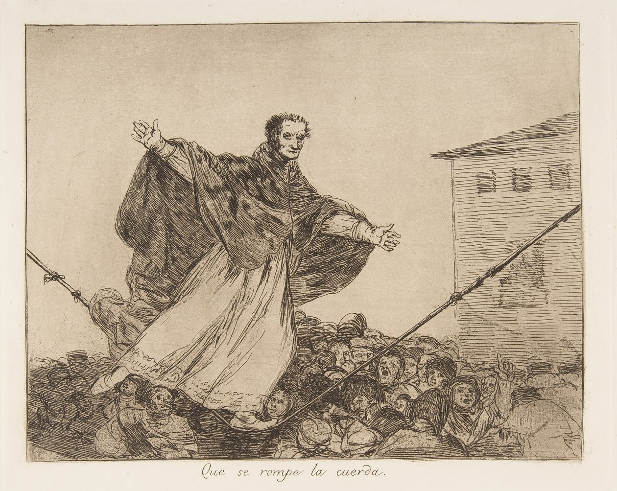 Tablica 77 z Katastrofy wojny Los Desastres de la Guerra..., po 1814-15 wydana w 1863 r. autorstwa Francisco de Goya