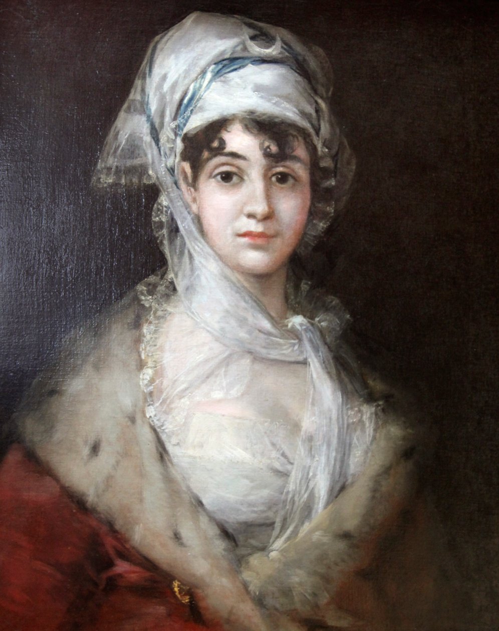 „Portret aktorki Antonii Zarate”, c1810-c1811. autorstwa Francisco de Goya