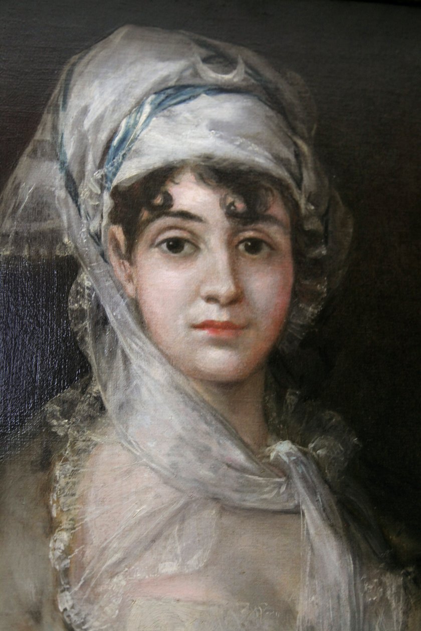 „Portret aktorki Antonii Zarate”, c1810-c1811. autorstwa Francisco de Goya