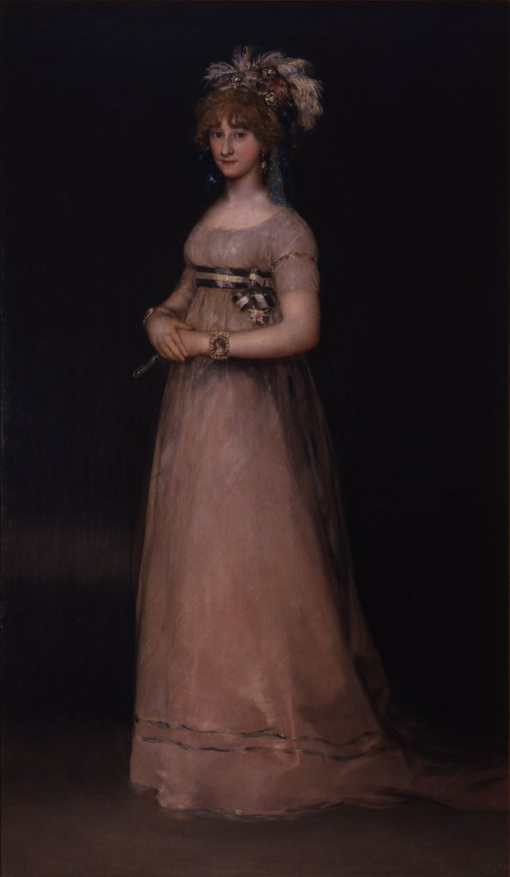 Portret hrabiny Chincòn autorstwa Francisco de Goya