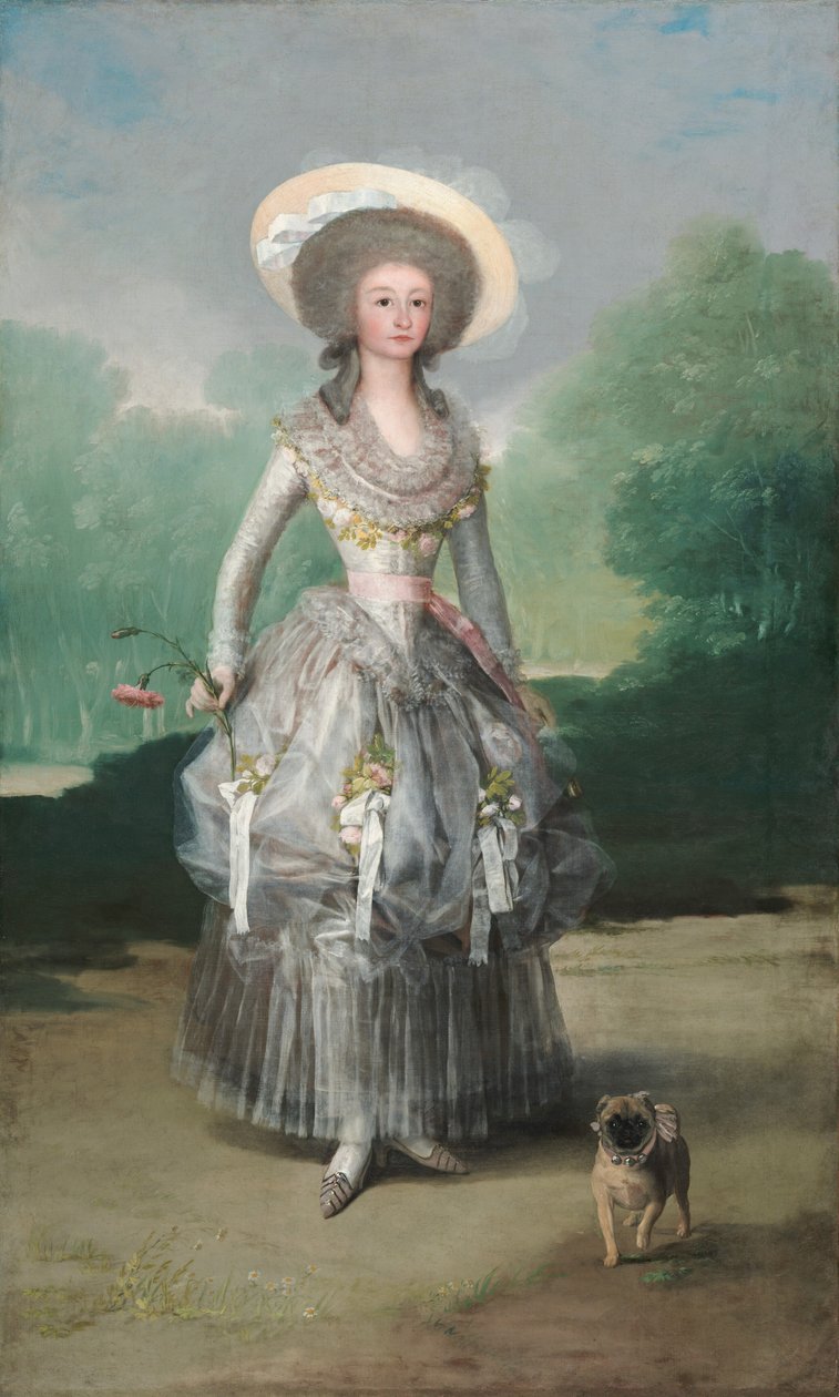 Marquesa de Pontejos, ok. 1930 r. 1786 autorstwa Francisco de Goya