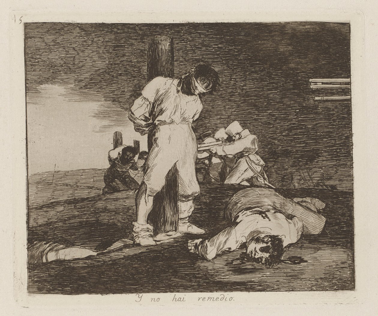 Y no hai remedio (i tam autorstwa Francisco de Goya