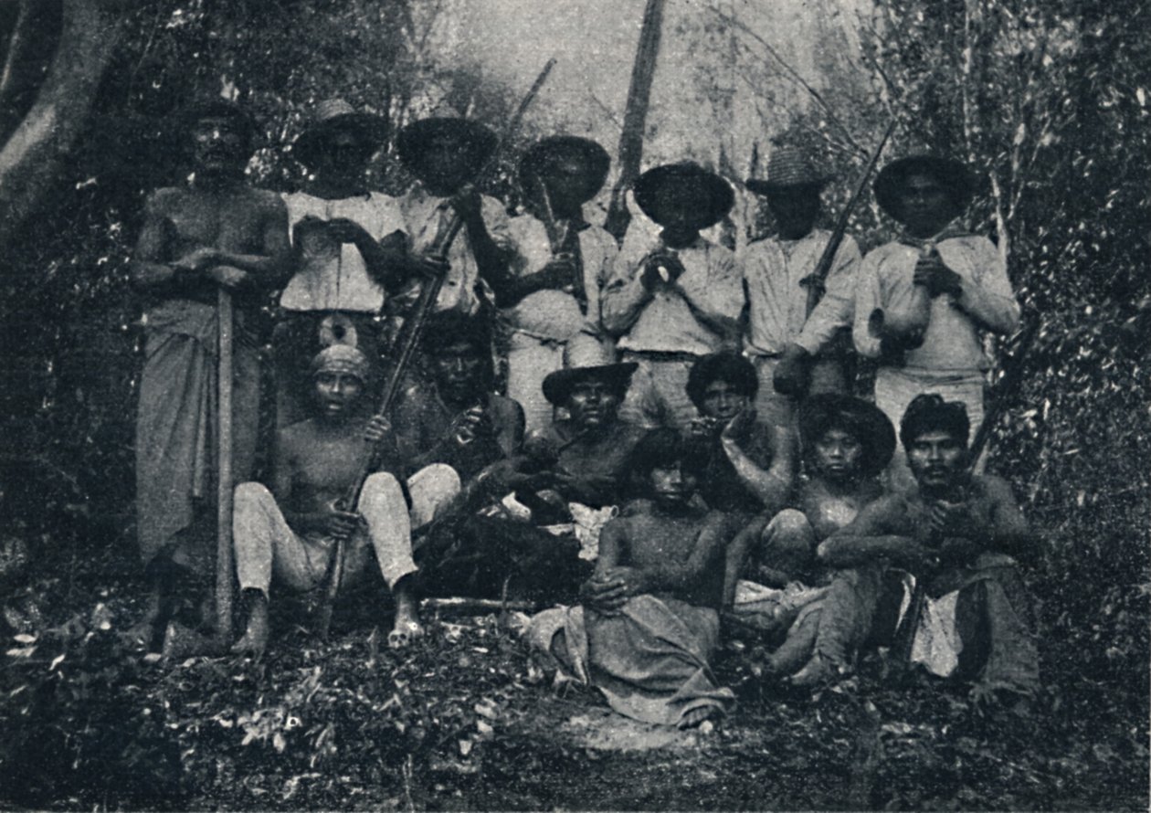 Koronowani Indianie, 1895 autorstwa Francisco Henszler