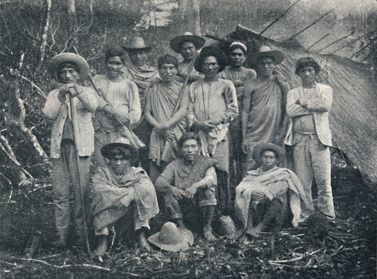Koronowani Indianie, 1895 autorstwa Francisco Henszler