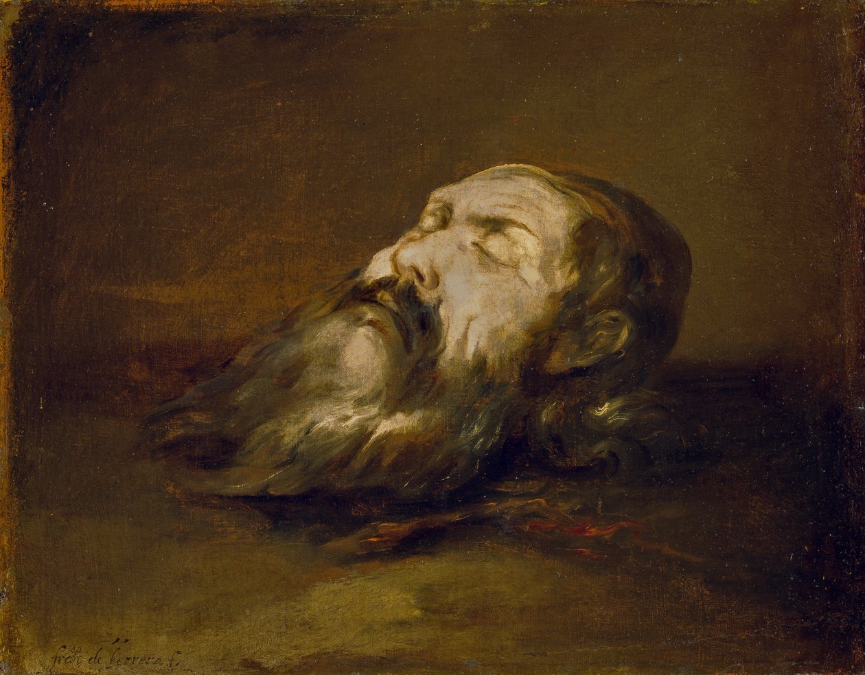 Ścięto głowę świętemu autorstwa Francisco Herrera the Elder