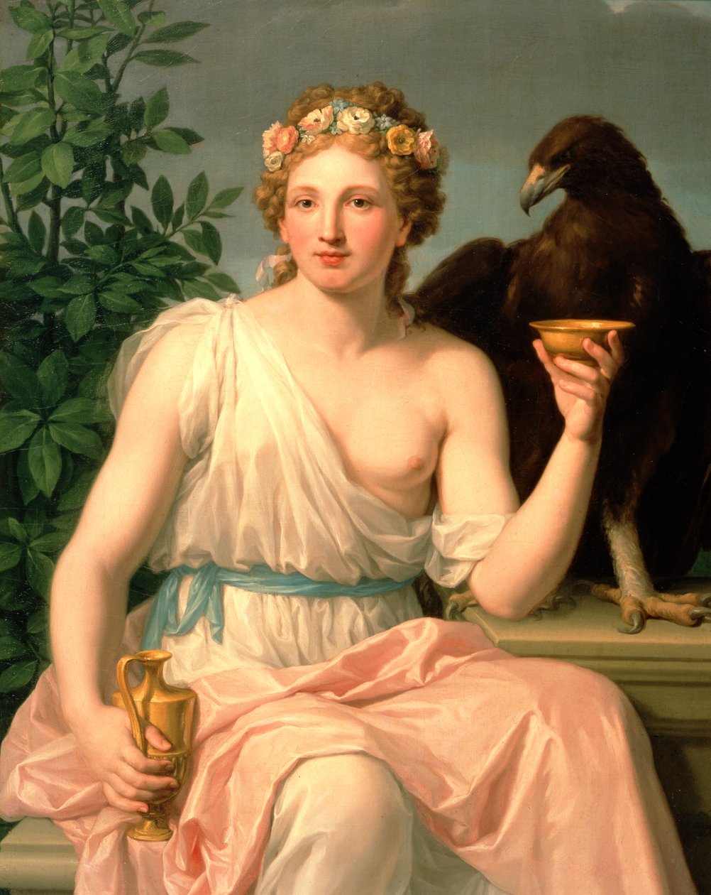 Hebe, 1784 autorstwa Francisco Javier Ramos y Albertos