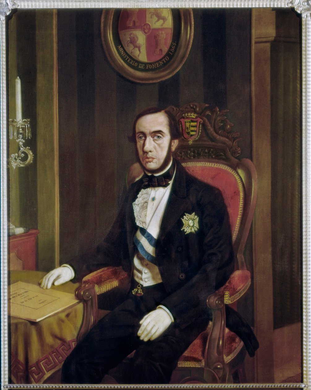 Portret Antonio ALCALA GALIANO autorstwa Francisco Javier de Urrutia