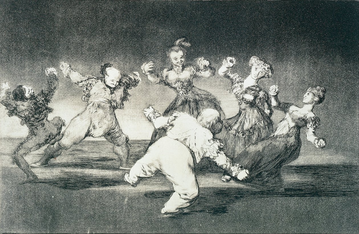 Disparate Alegre (Wesołe Szaleństwo) autorstwa Francisco de Goya