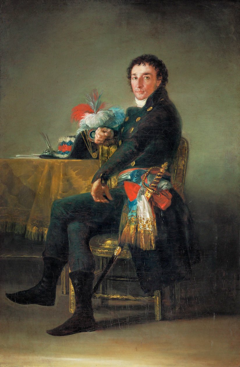 Ferdinand Guillemardet, francuski ambasador w Hiszpanii ... autorstwa Francisco Jose de (circle of) Goya y Lucientes