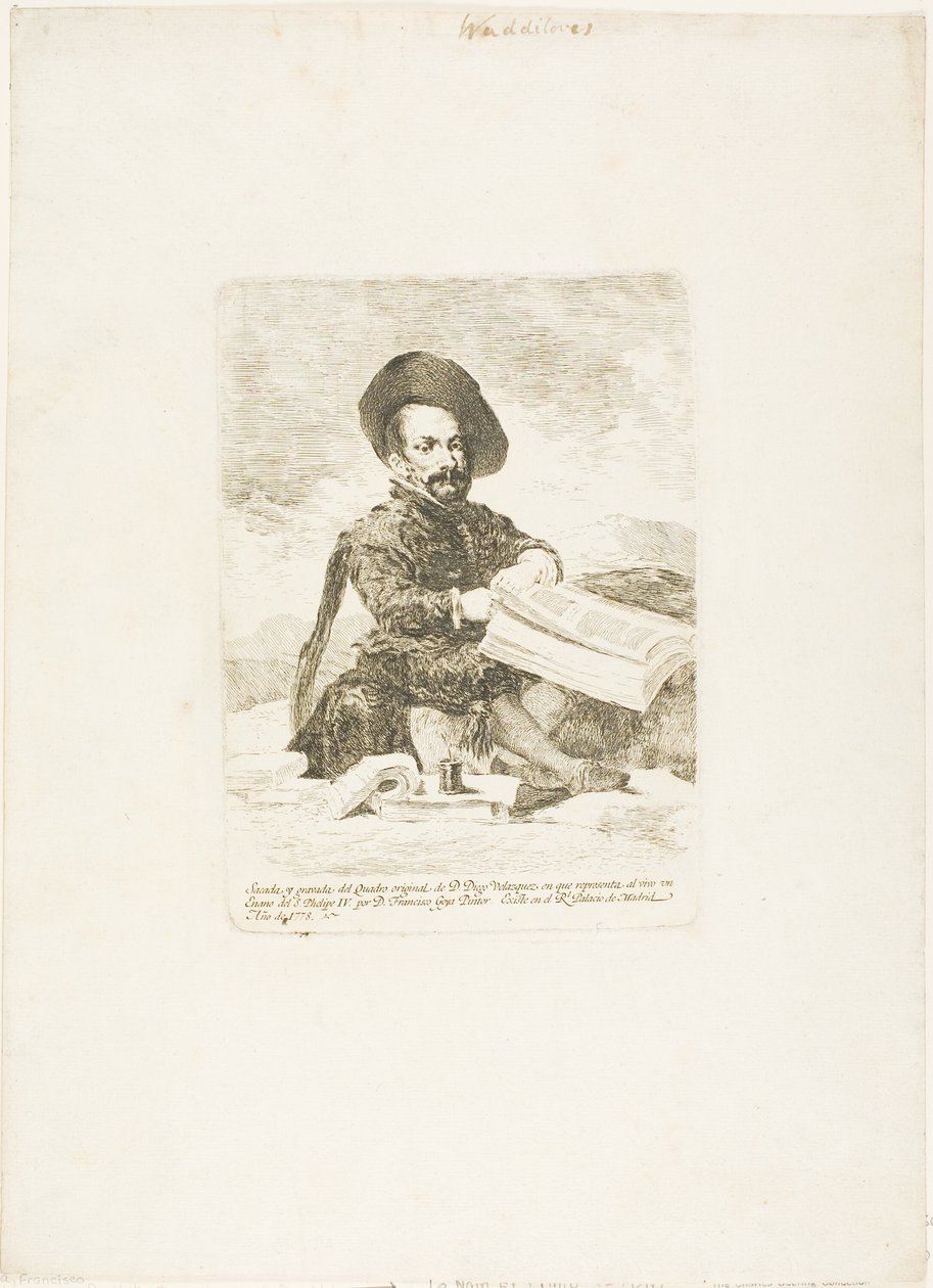 Krasnolud autorstwa Francisco Jose de Goya y Lucientes