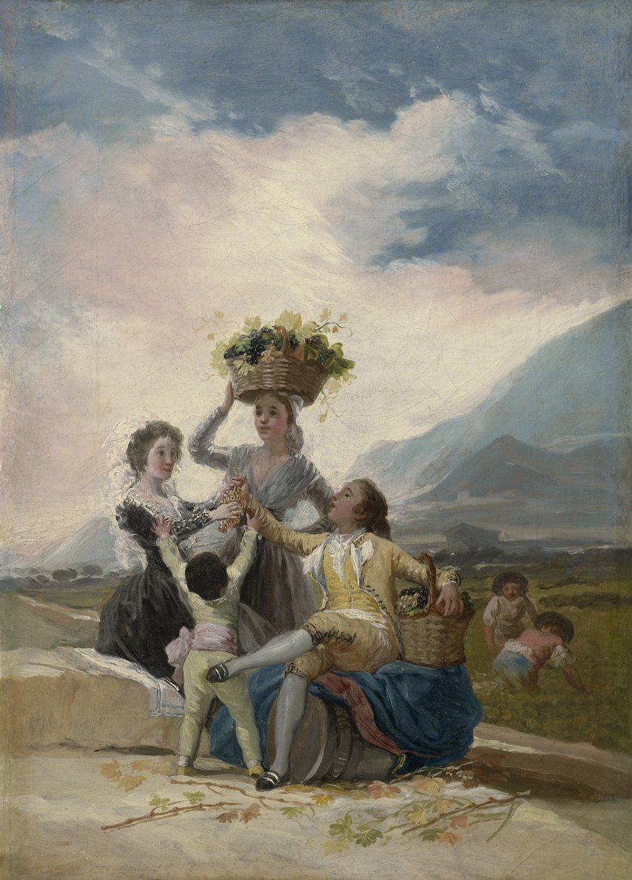 Jesień, 1786 autorstwa Francisco de Goya