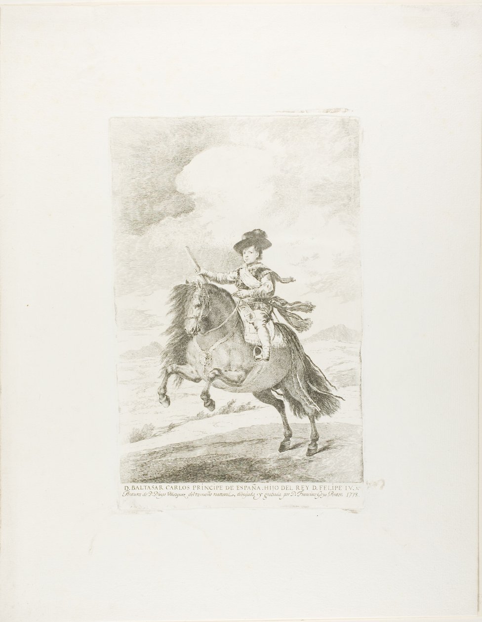 Baltasar Carlos autorstwa Francisco Jose de Goya y Lucientes