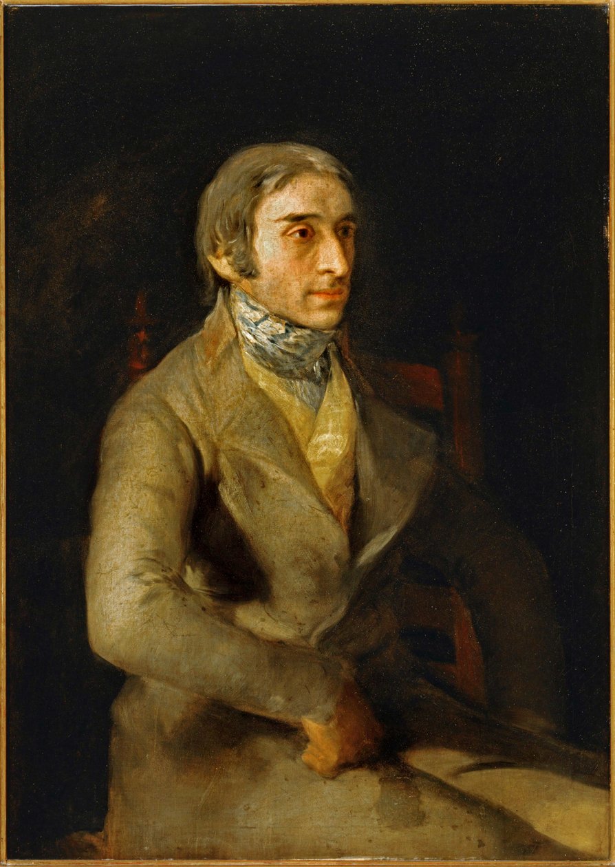 Don Manuel Silvela ... (obraz na płótnie) autorstwa Francisco Jose de Goya y Lucientes