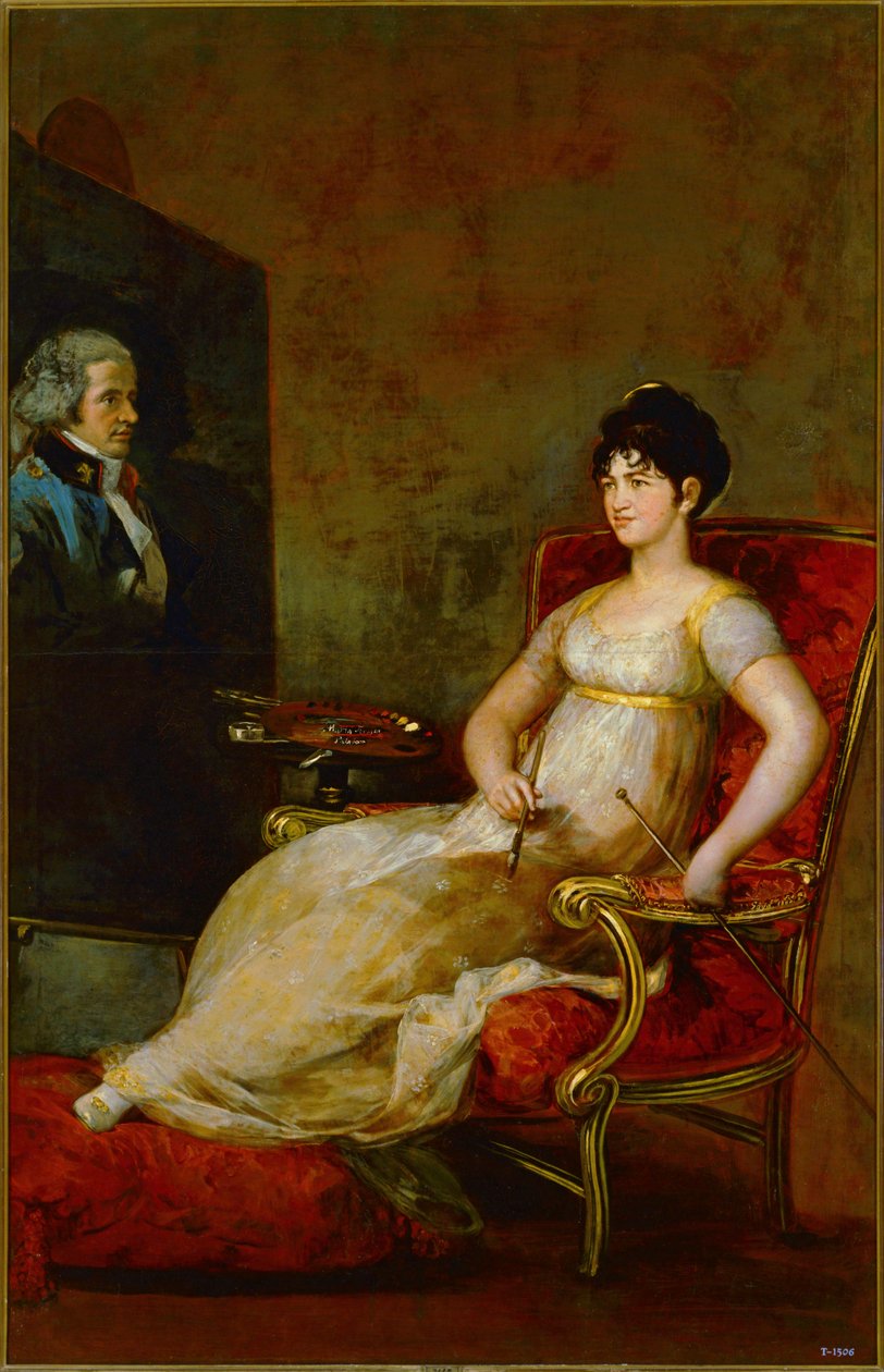 Dona Maria Tomasa Palafox, Marquesa de Villafranca ... (obraz na płótnie) autorstwa Francisco Jose de Goya y Lucientes