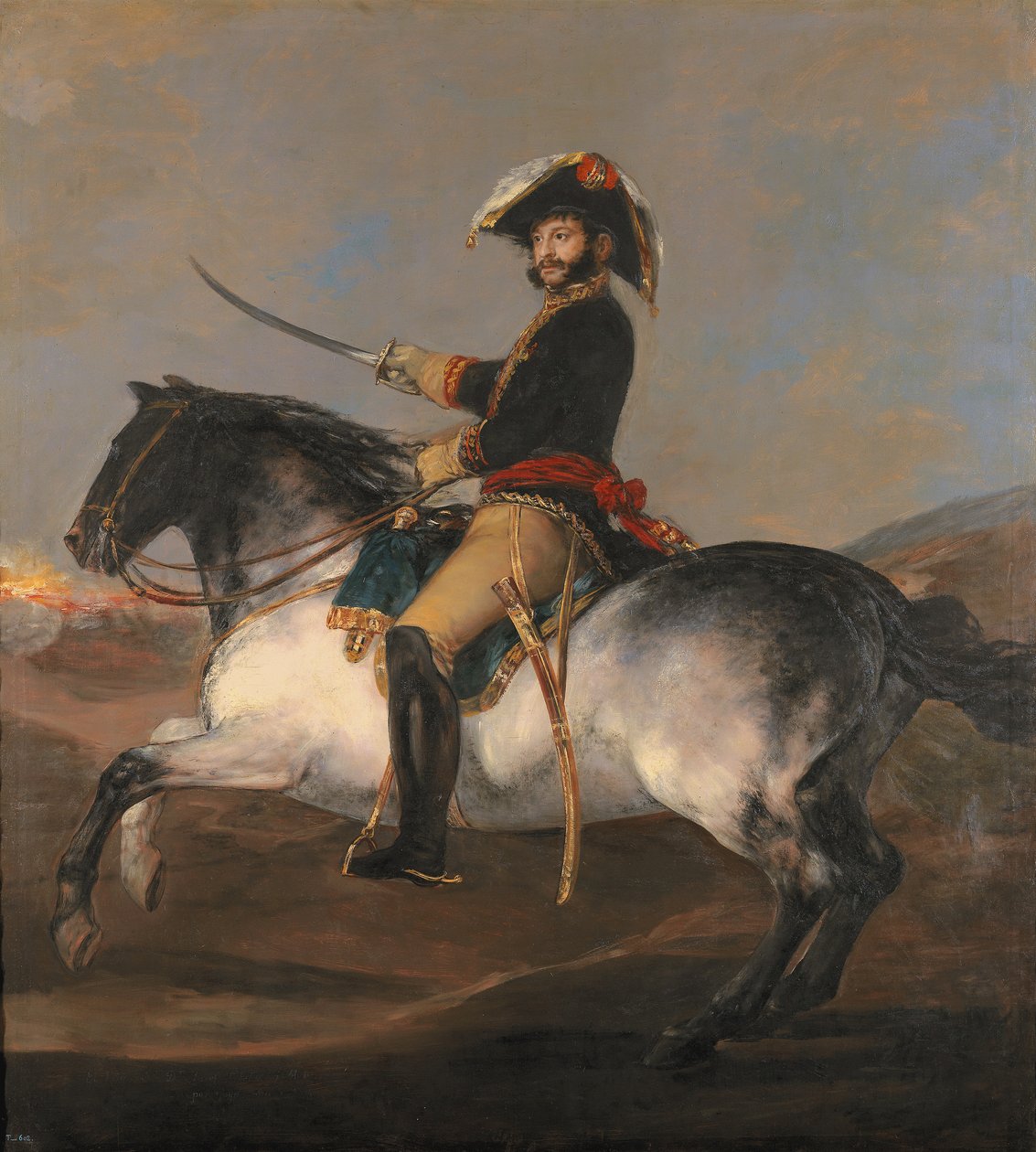 Portret konny generała Palafoxa autorstwa Francisco de Goya