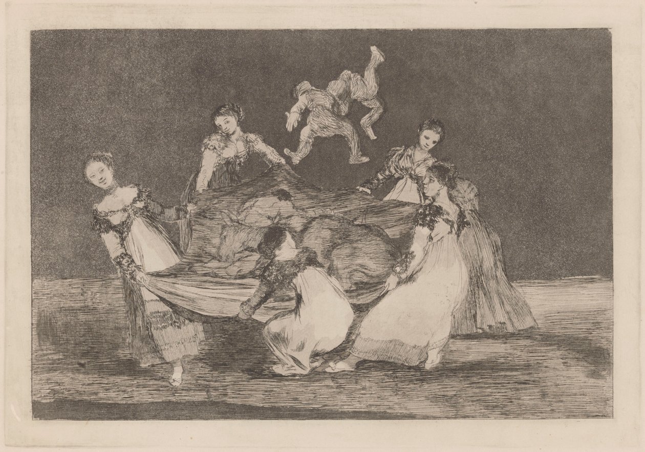 Kobieca głupota autorstwa Francisco Jose de Goya y Lucientes