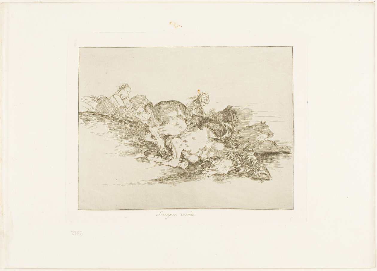 It Always Happens, płyta ósma z The Disasters of War autorstwa Francisco Jose de Goya y Lucientes