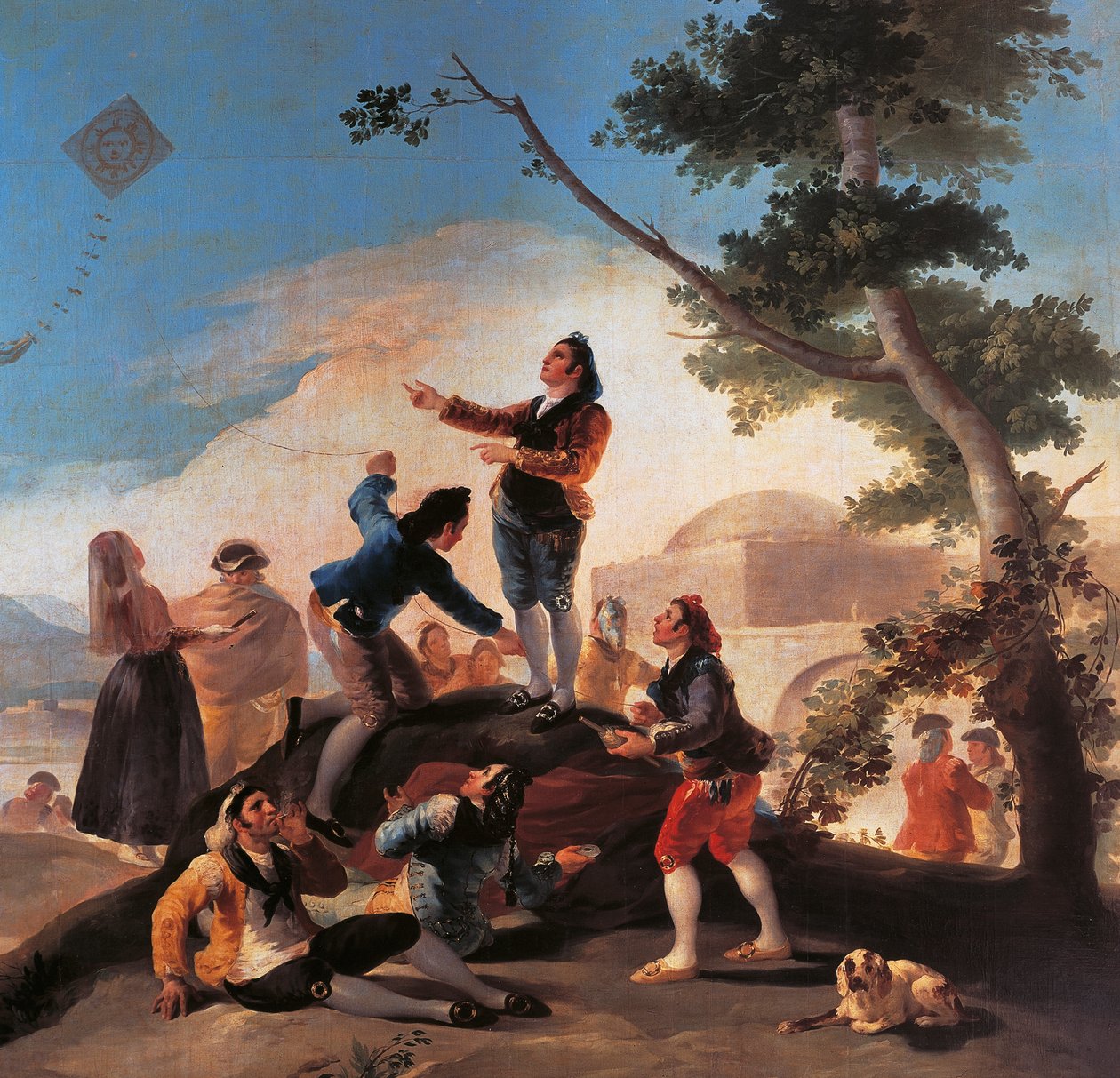Latawiec autorstwa Francisco Jose de Goya y Lucientes