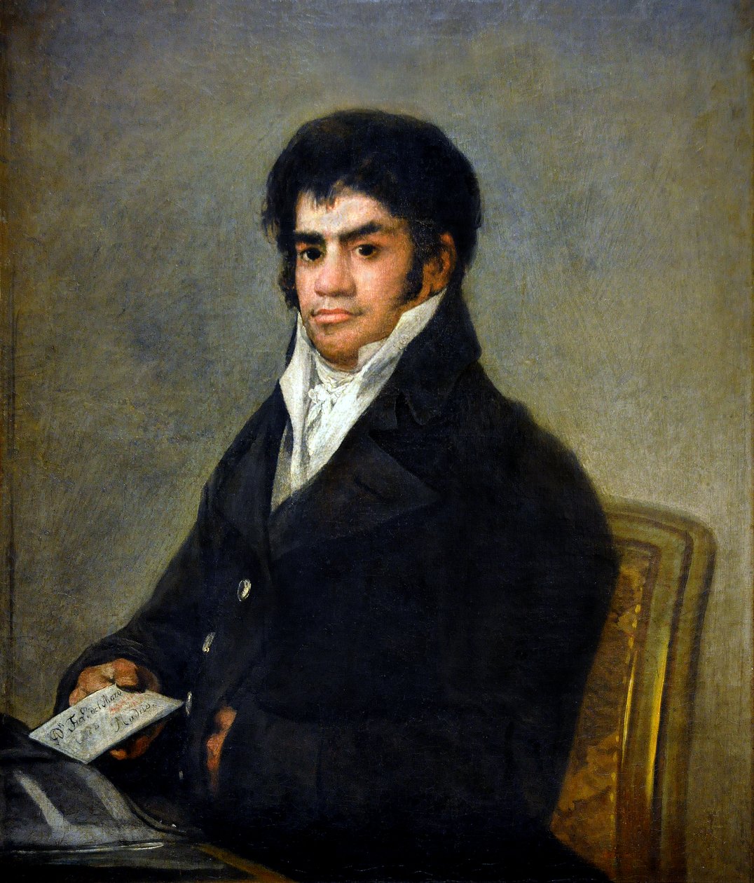 Portret Don Francisco del Mazo, ok. 1815-1820 (olej na płótnie) autorstwa Francisco Jose de Goya y Lucientes
