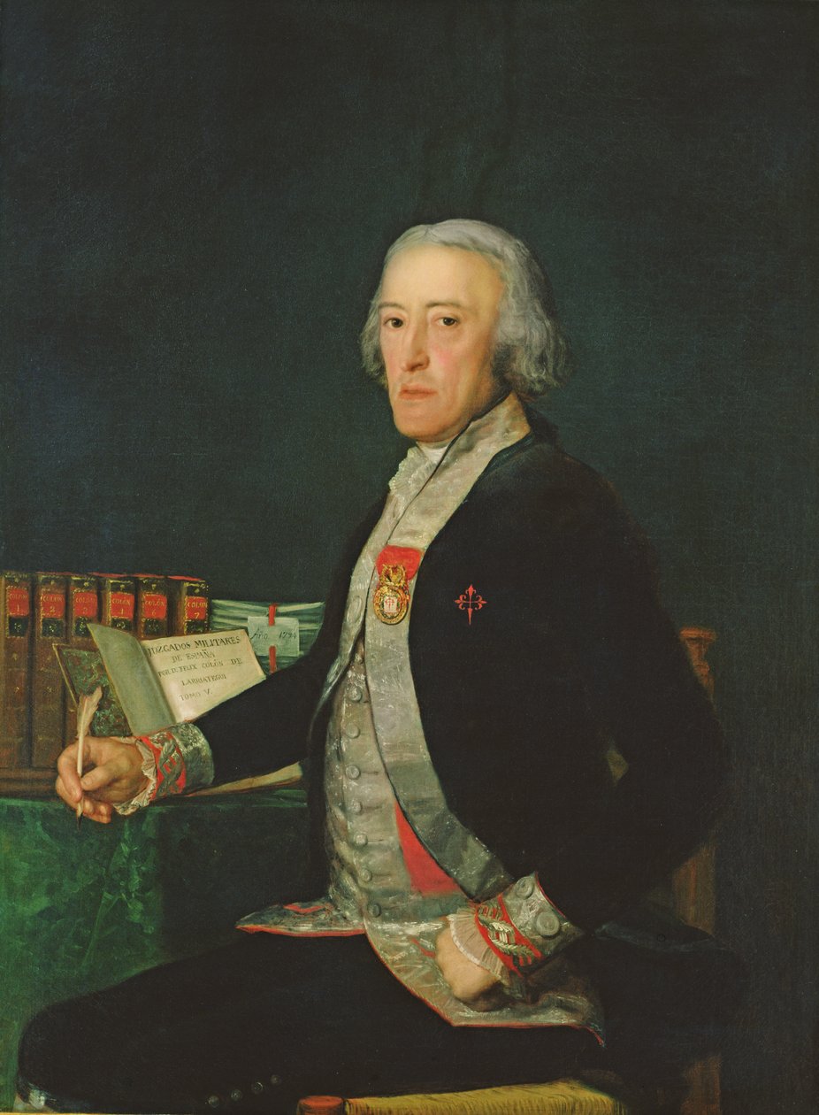 Portret Felixa Colona de Larriategui autorstwa Francisco Jose de Goya y Lucientes