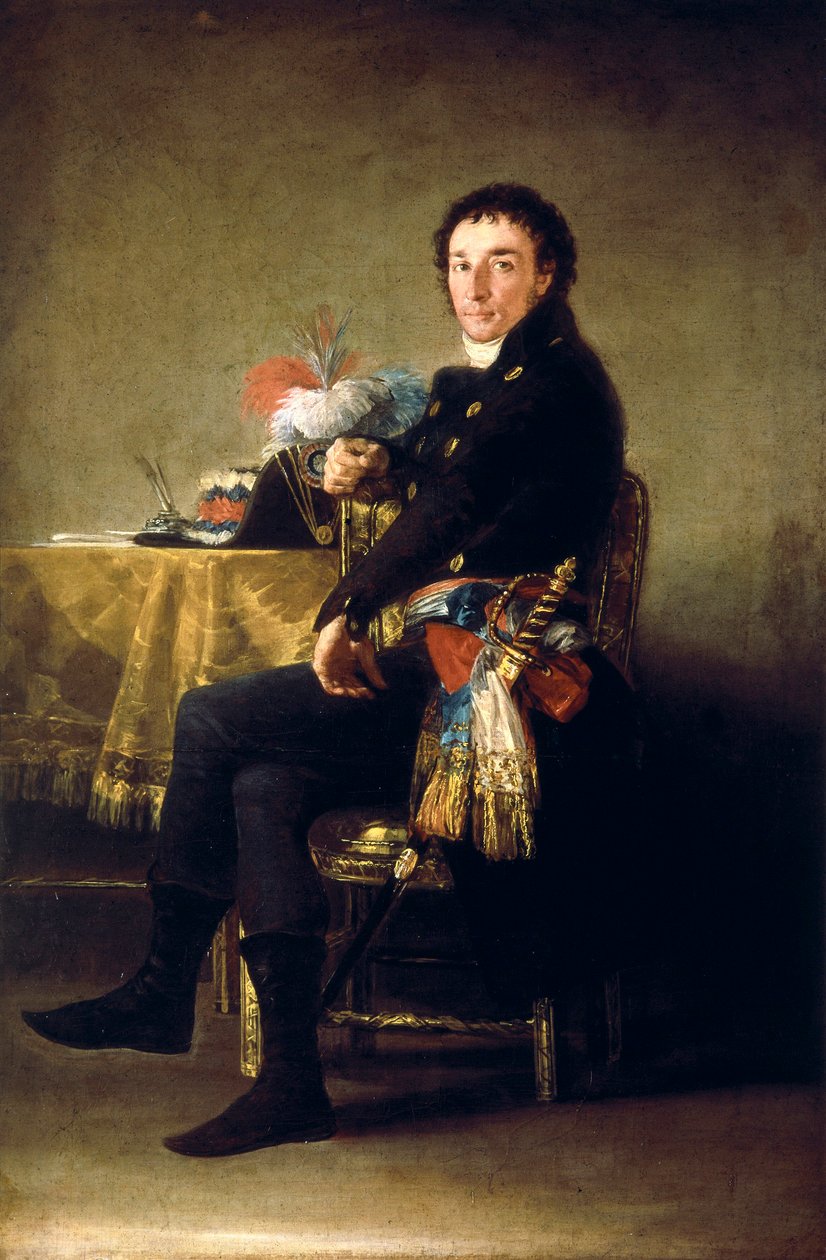 Portret Ferdynanda Guillemardeta autorstwa Francisco de Goya