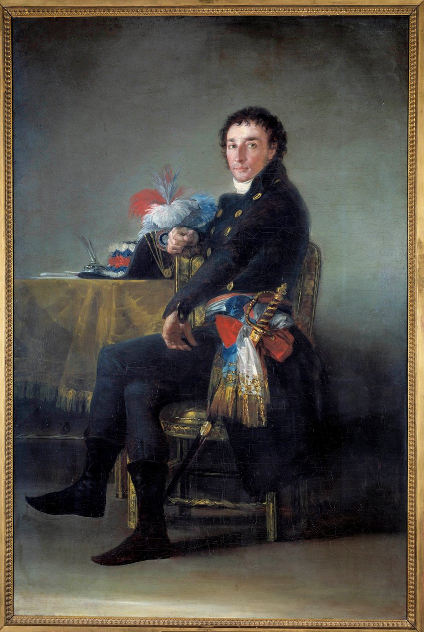 Portret Ferdinanda Guillemardeta, ambasadora Francji w Hiszpanii (1765-1809) Obraz Francisco de Goya (1746-1828) XIX w. Nd. 1,86x1,24 m - Portret Ferdinanda Guillemardeta, Ambasadora Francji w Hiszpanii (1765-1809). Malarstwo autorstwa Francisco de autorstwa Francisco de Goya