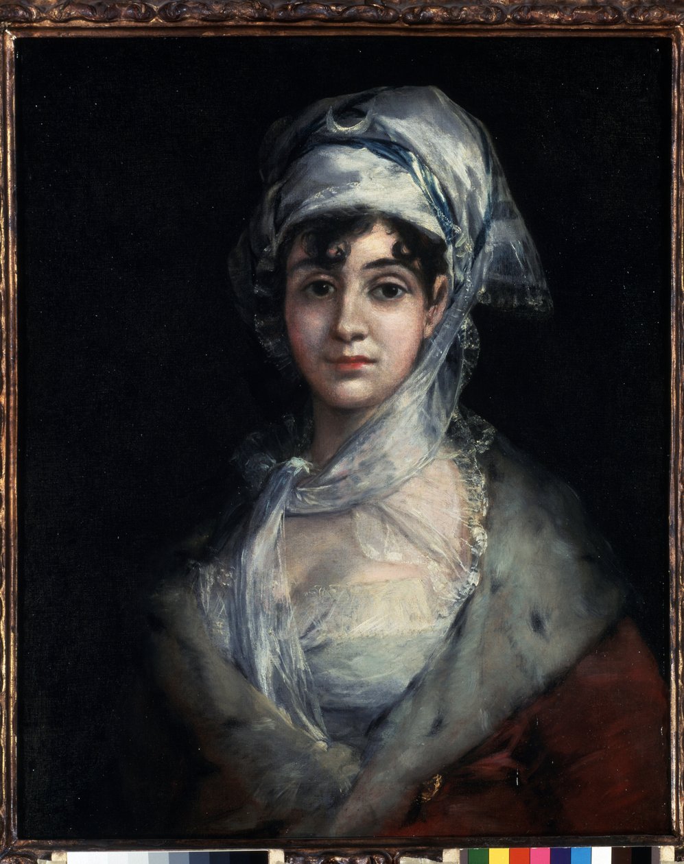 Portret aktorki Antonii Zarate autorstwa Francisco de Goya